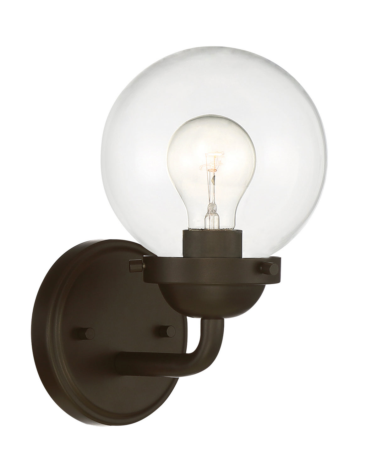 Knoll One Light Wall Sconce in Oil Rubbed Bronze
