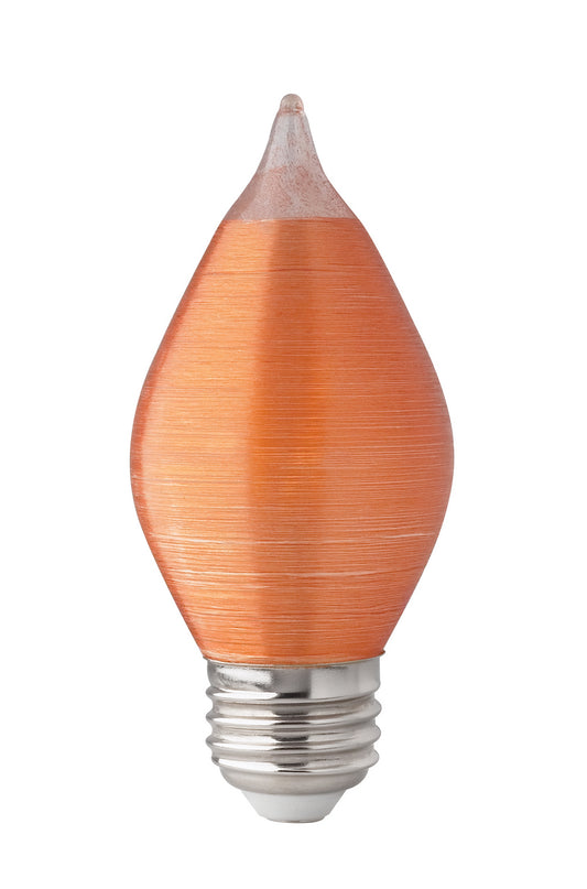 (4-Pack) Light Bulb in Spun Amber