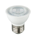 (4-Pack) Satco S9980 6.5W LED MR16 MR Bulb, E26 Base, 2700K, 500 Lumens, White