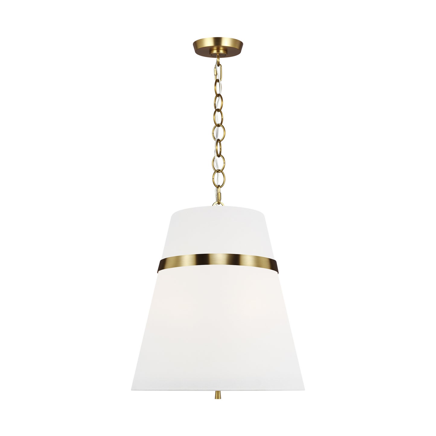 Cordtlandt Three Light Pendant in Burnished Brass