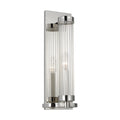 Demi One Light Wall Sconce in Polished Nickel
