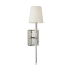 Baxley One Light Wall Sconce in Polished Nickel