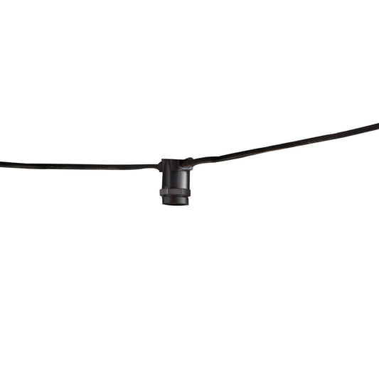 Bulbrite - 810056 - String Light - String - Black