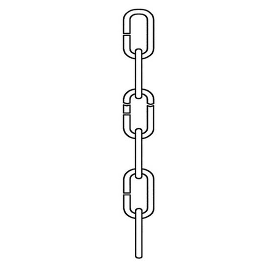 Generation Lighting - 9107-962 - Decorative Chain - Replacement Chain - Brushed Nickel