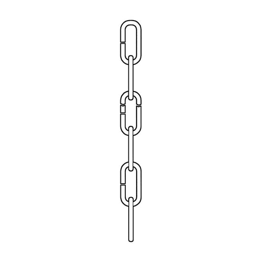 Generation Lighting - 9107-965 - Decorative Chain - Replacement Chain - Antique Brushed Nickel