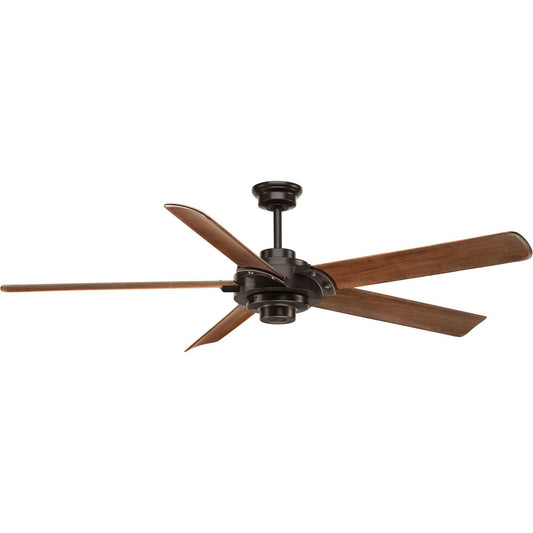 Progress Lighting - P2546-20 - 68" Ceiling Fan - Ellwood - Antique Bronze