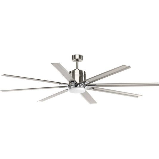Progress Lighting - P2550-0930K - 72" Ceiling Fan - Vast - Brushed Nickel
