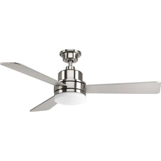 Progress Lighting - P2556-0930K - 52" Ceiling Fan - Trevina - Brushed Nickel