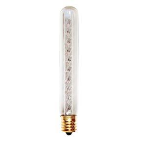 9W T6.5 Tubular Clear E17 Intermediate 120V 707501 9T6.5C/N