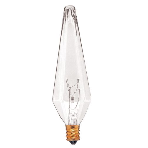 25W PRISM CLEAR E12 120V 2PK BLISTER
