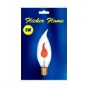 3W B10 FLICKER TORPEDO CLEAR E26 130V 1PK BLISTER