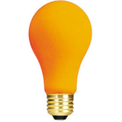 25W A19 Ceramic Orange E26 Medium 120V 106525 25A/CO