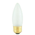 25W B10 32mm Torpedo Frost E26 Medium 130V 406025 25ETF/3