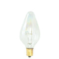 25W F10 Fiesta Clear E12 Candelabra 130V 420125 25F10CL