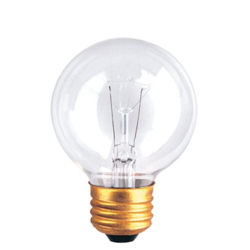 25W G19 Globe Clear E26 Medium 125V 321025 25G19CL