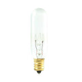 25W T6 Tubular Clear E12 Candelabra 120V 707125 25T6