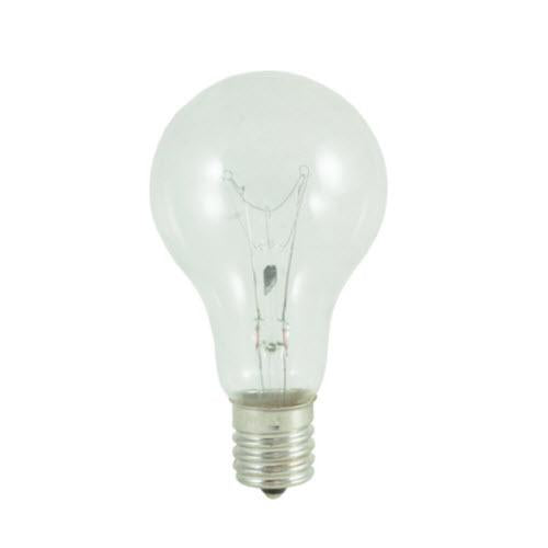 40W A15 Fan Bulb Clear E17 Intermediate 130V 104241 40A15C/E