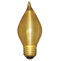 40W C15 Spunlite Amber E26 Medium 130V 431140 40C15A
