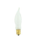 7.5W CA5 15mm Flame Frost E12 Candelabra 130V 404307 7.5CFF/