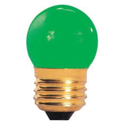 7.5W S11 Sign Ceramic Green E26 Medium 130V 702407 7.5S11G