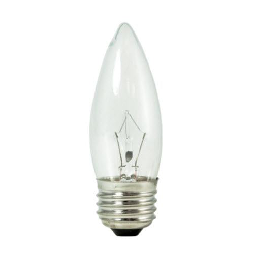 25W B10 32mm Torpedo Clear E26 Medium 120V 460525 KR25ETC/32