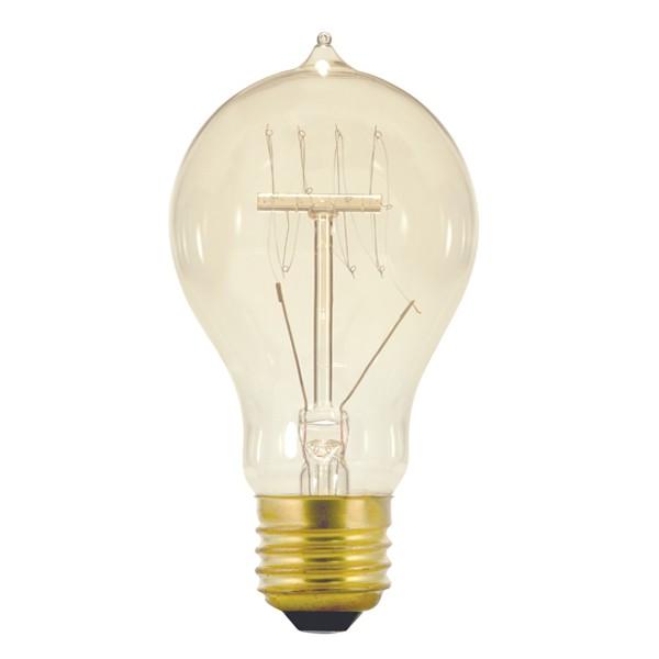 40W A19 Nostalgic Antique - Loop E26 Medium 120V 134020 NOS4
