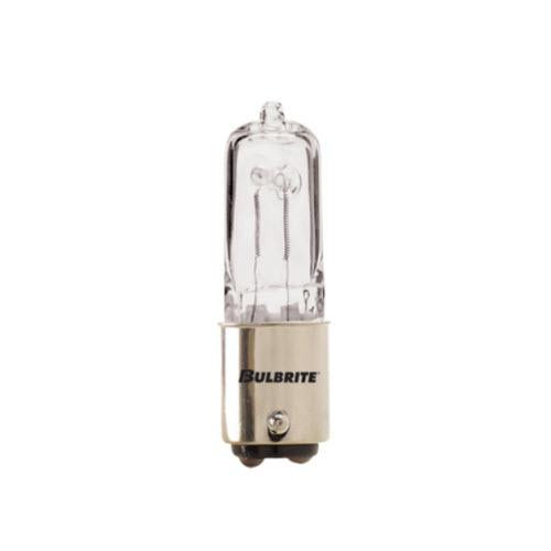 100W T4 JD Halogen Clear BA15d Bayonet Double Contact 120V 6