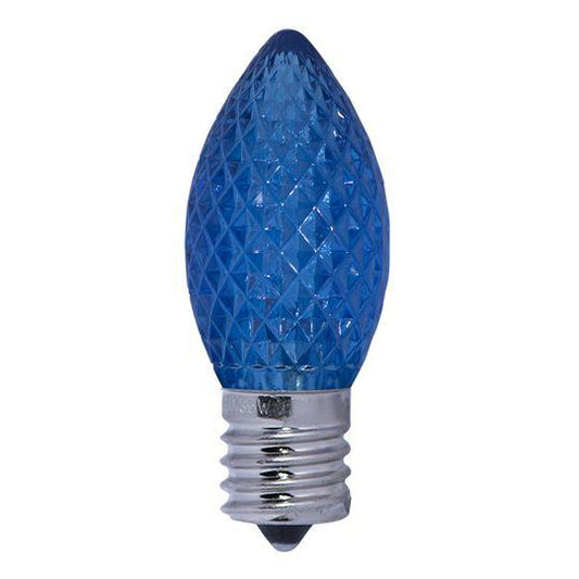 DECORATIVE LIGHTING LED C7 E12 Blue 120V .37W