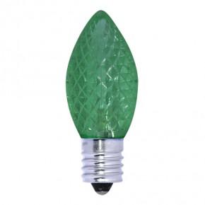 DECORATIVE LIGHTING LED C7 E12 Green 120V .37W