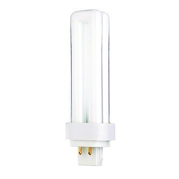 13W T4 CFL - 4-Pin Quad-Tube - G24q-1 Base - 2700K