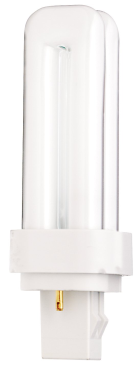 13W T4 CFL - 2-Pin Quad-Tube - GX23-2 Base - 4100K