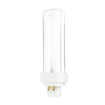 18W T4 CFL - 4-Pin Quad-Tube - G24Q-2 Base - 2700K