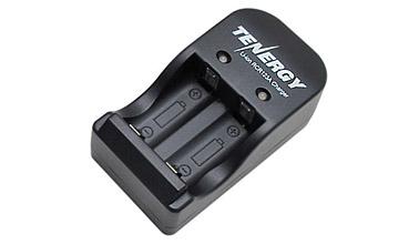 Tenergy 2 Bay Smart Charger for RCR123A 3.0V 900mAh Lithium