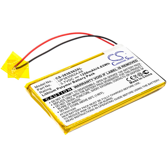 3.7V 1400mAh Li-Polymer PDA/Pocket PC Battery for Palm
