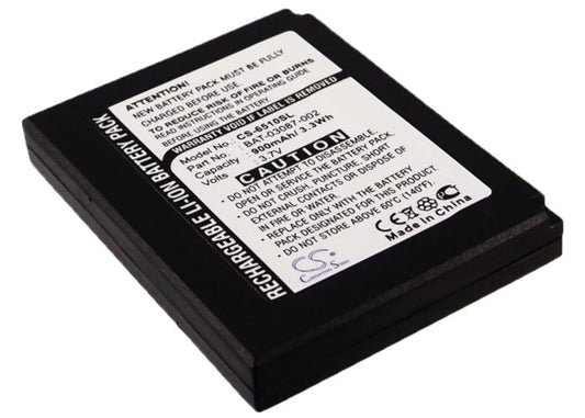 3.7V 900mAh/3.3Wh Li-ion Mobile/SmartPhone Battery for Blackberry