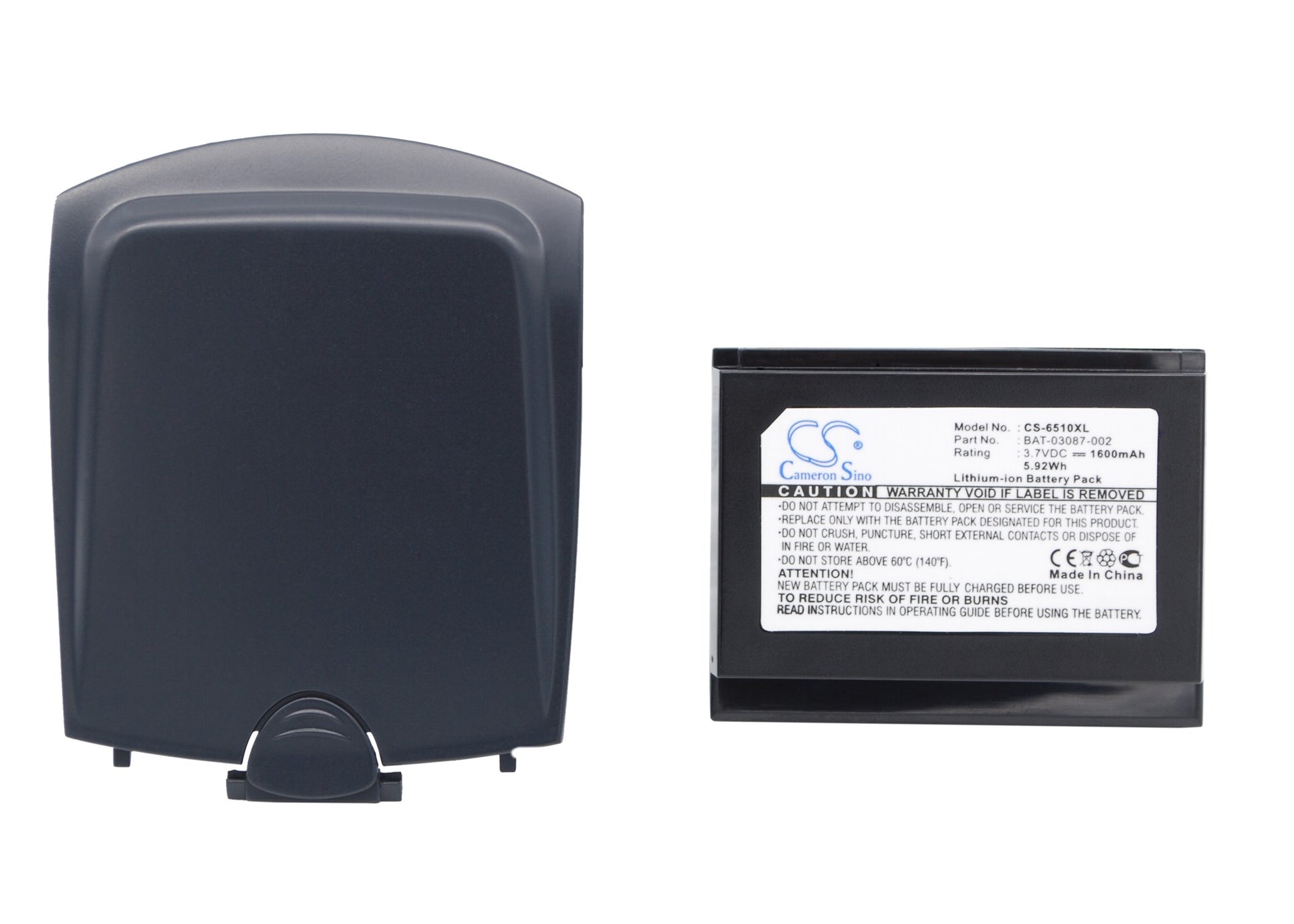 3.7V 1600mAh/5.92Wh Li-ion Mobile/SmartPhone Battery for Blackberry