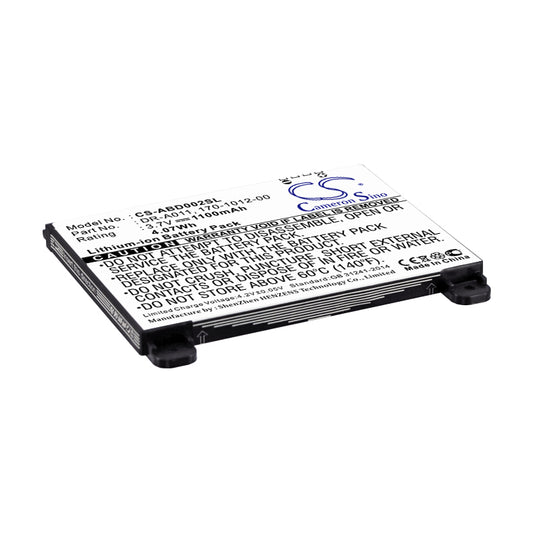 3.7V 1100mAh/5.7Wh Li-ion Ebook/eReader Battery for Amazon