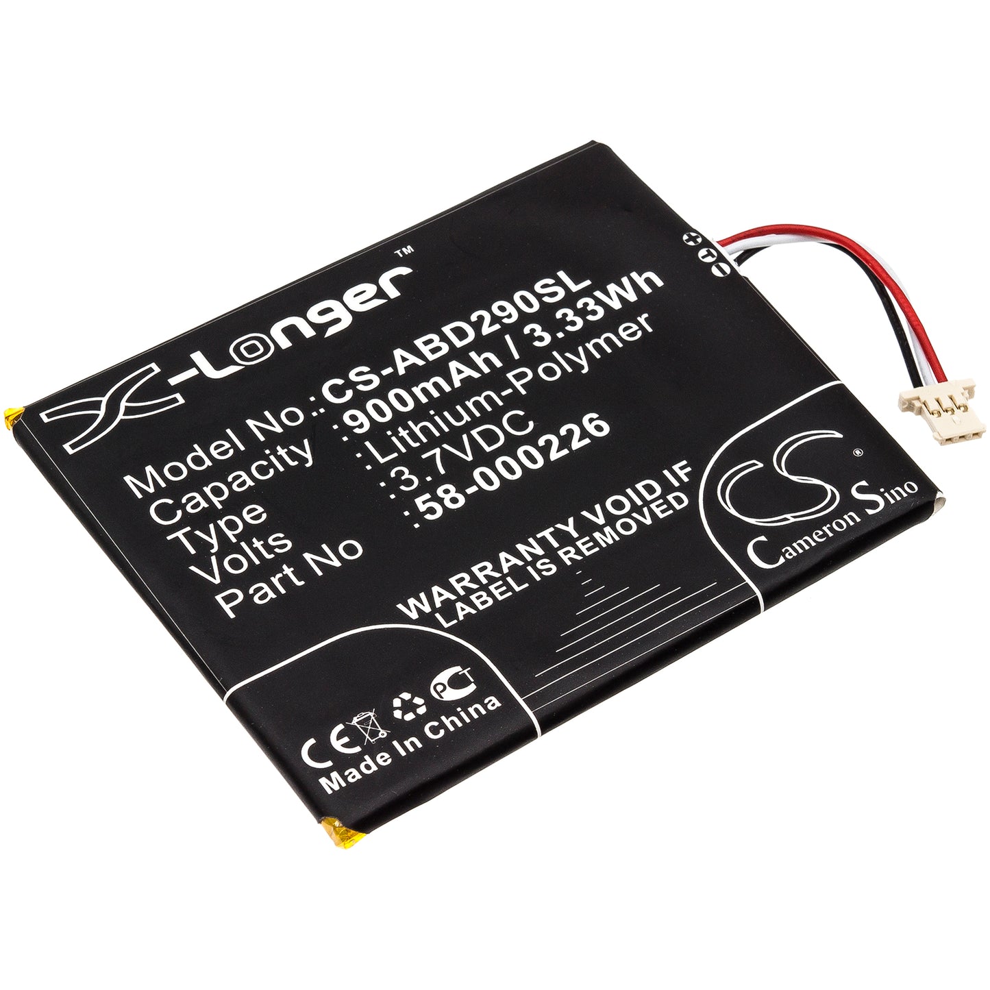 CS-ABD290SL Replacement Battery – Compatible with 53-014490, B07DLPWYB7, J9G29R, Kindle 10th, Kindle 10th Gen 2019, Kindle Basic 10th Generation, Kindle Touch 2019