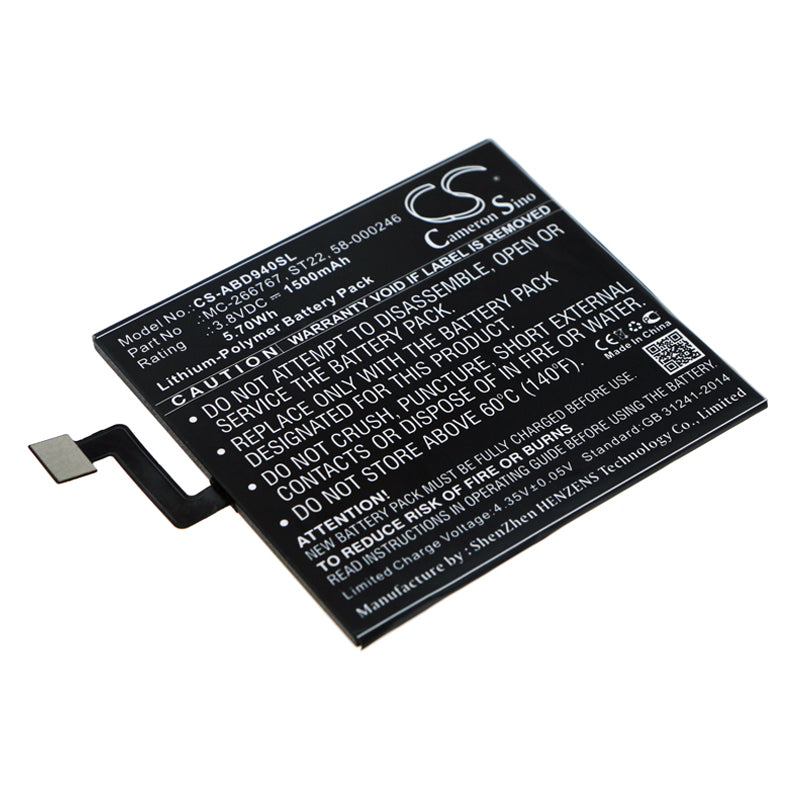 CS-ABD940SL Replacement Battery – Compatible with Kindle Paperwhite 10th Generat, Kindle Paperwhite 4 10th Gener, Kindle Paperwhite 4 2018, PQ94WIF