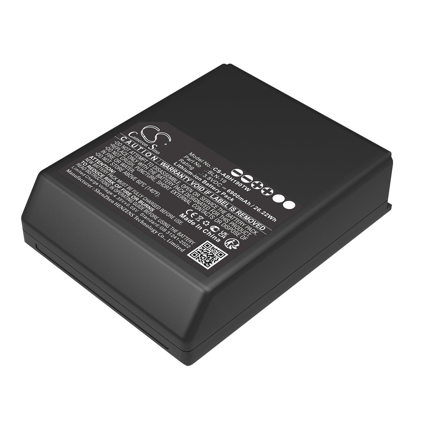 CS-ABH190TW Replacement Battery – Li-ion 3.8 6900mAh / 26.22Wh