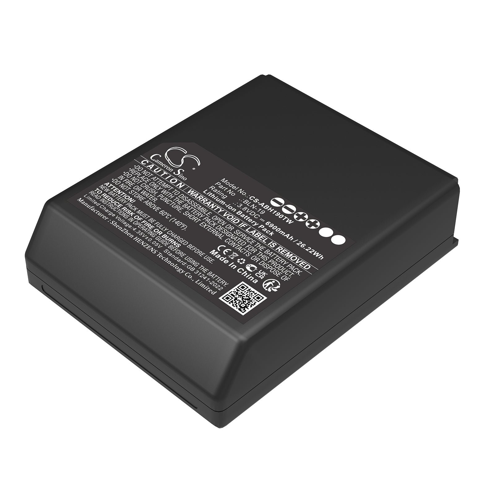 CS-ABH190TW Replacement Battery – Li-ion 3.8 6900mAh / 26.22Wh