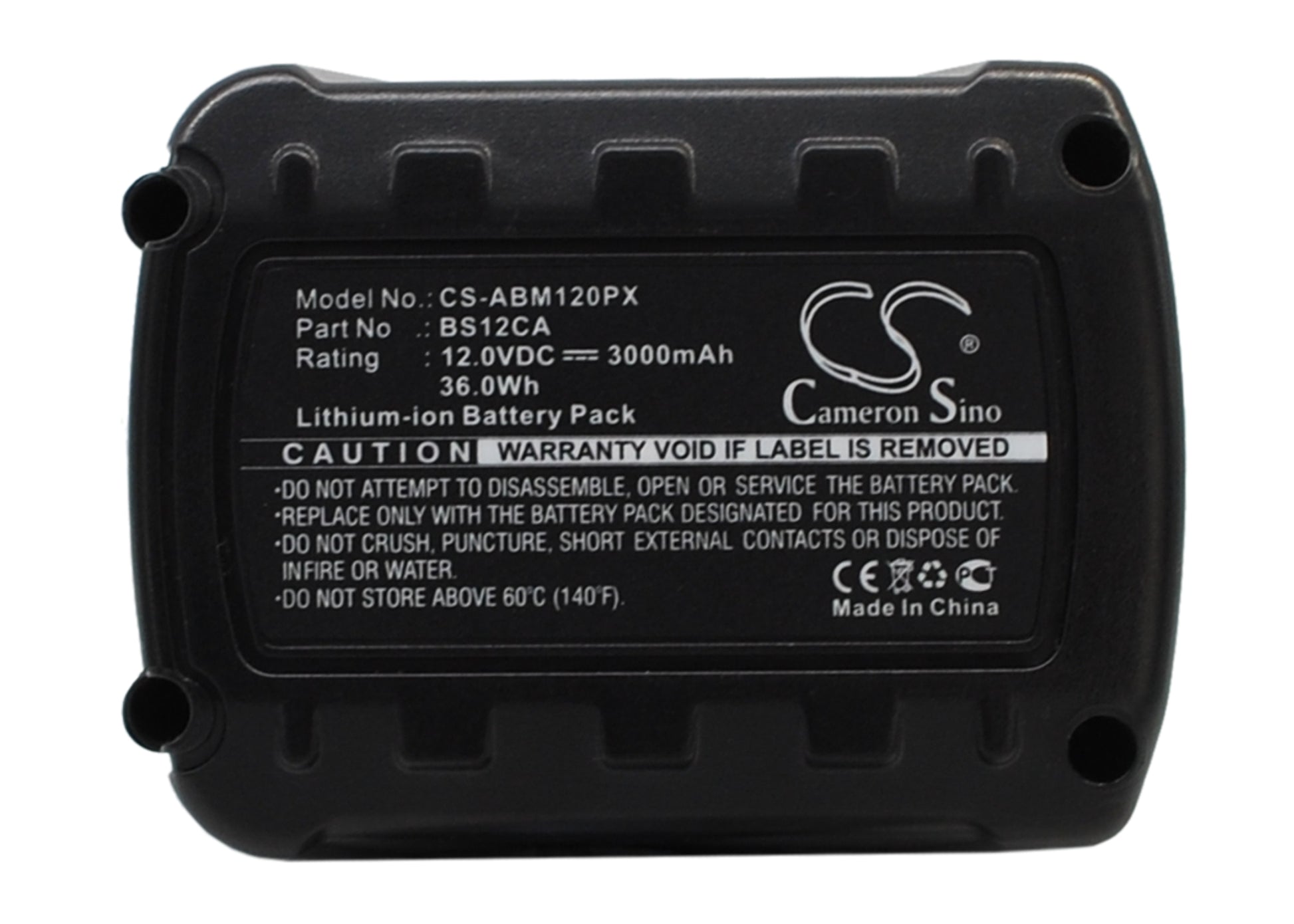 12V 3000mAh/36.0Wh Li-ion Power Tools Battery for AEG
