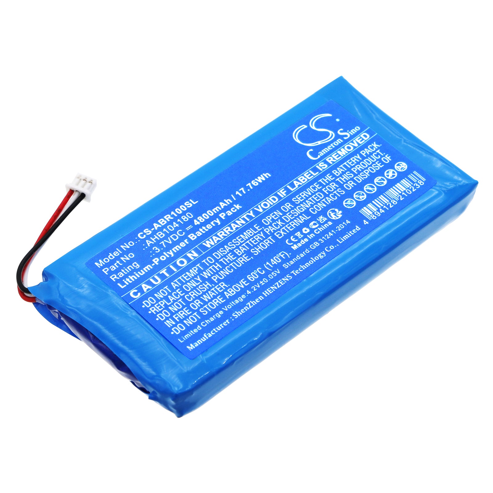 CS-ABR100SL Replacement Battery – Compatible with RG Cube, RG Cube Retro, RG Cube Video