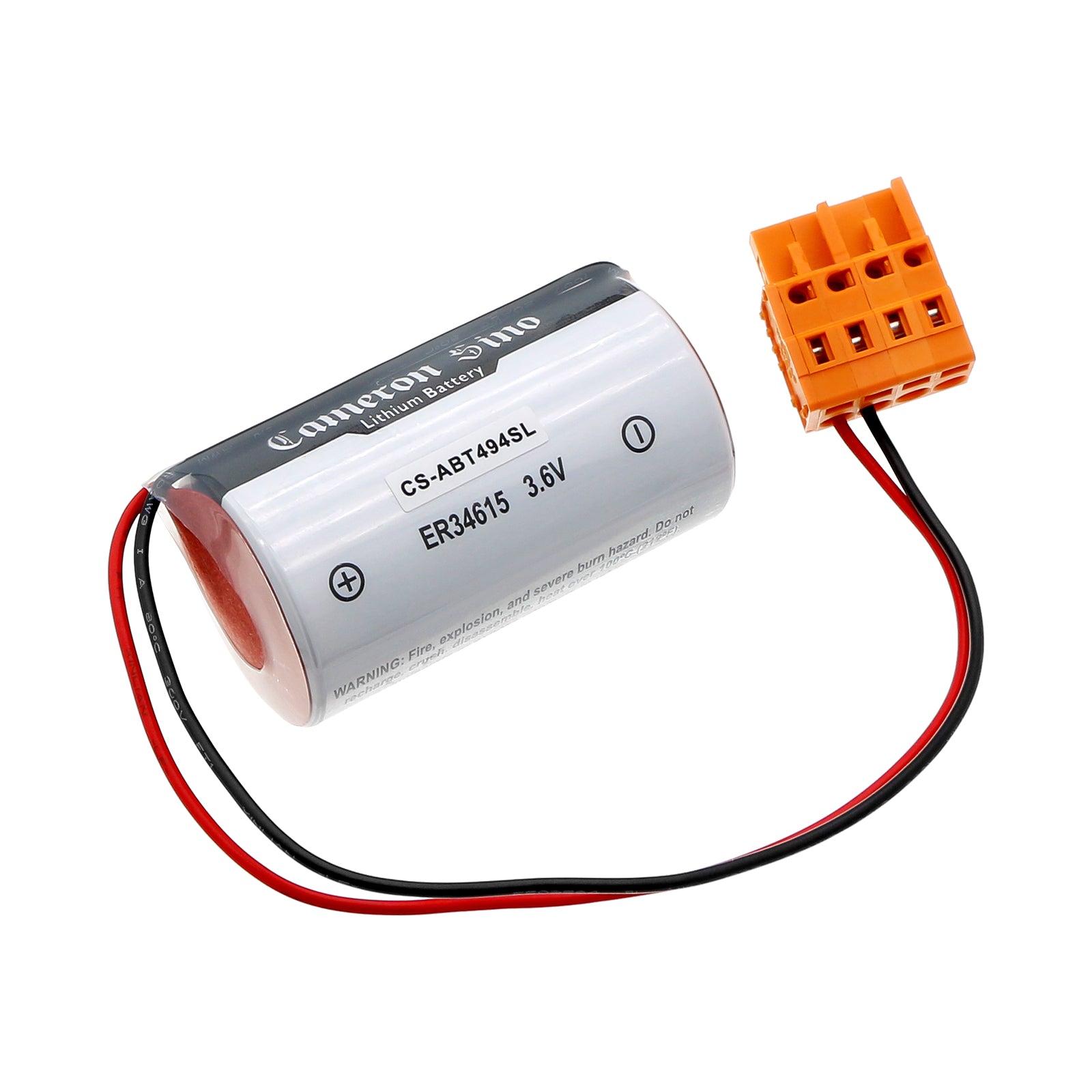 CS-ABT494SL Replacement Battery – Li-SOCl2 3.6 14500mAh / 52.20Wh