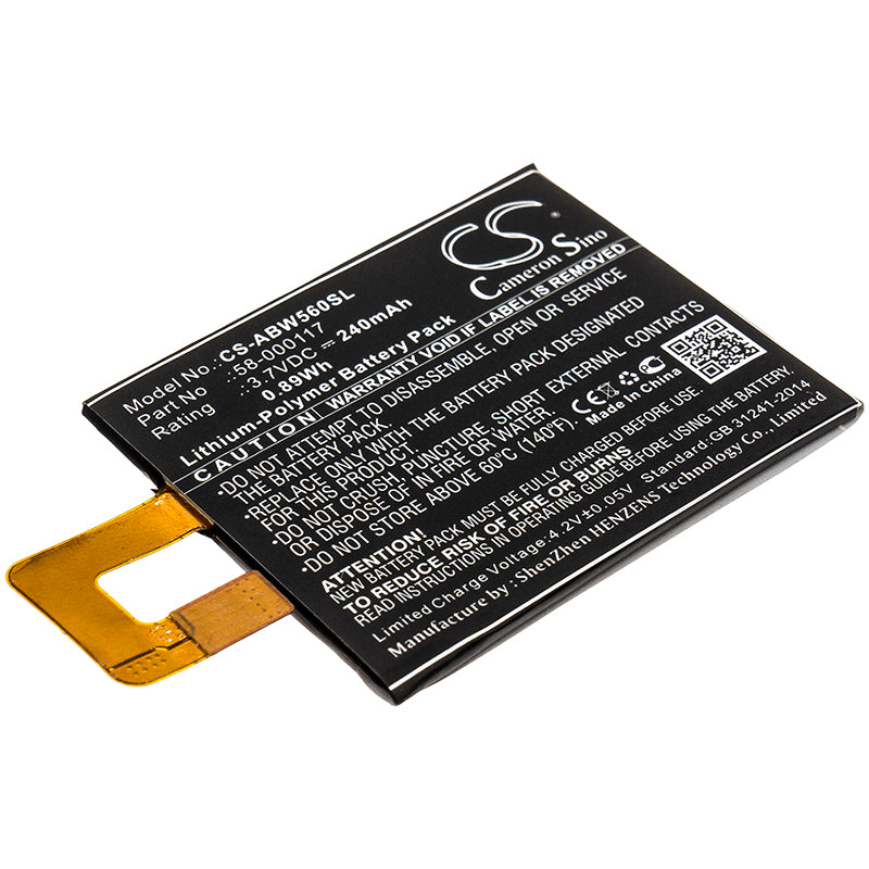 CS-ABW560SL Replacement Battery – Compatible with 223337, Kindle Oasis, KO1, Oasis 1, Oasis 2, Oasis 3, SW56RW