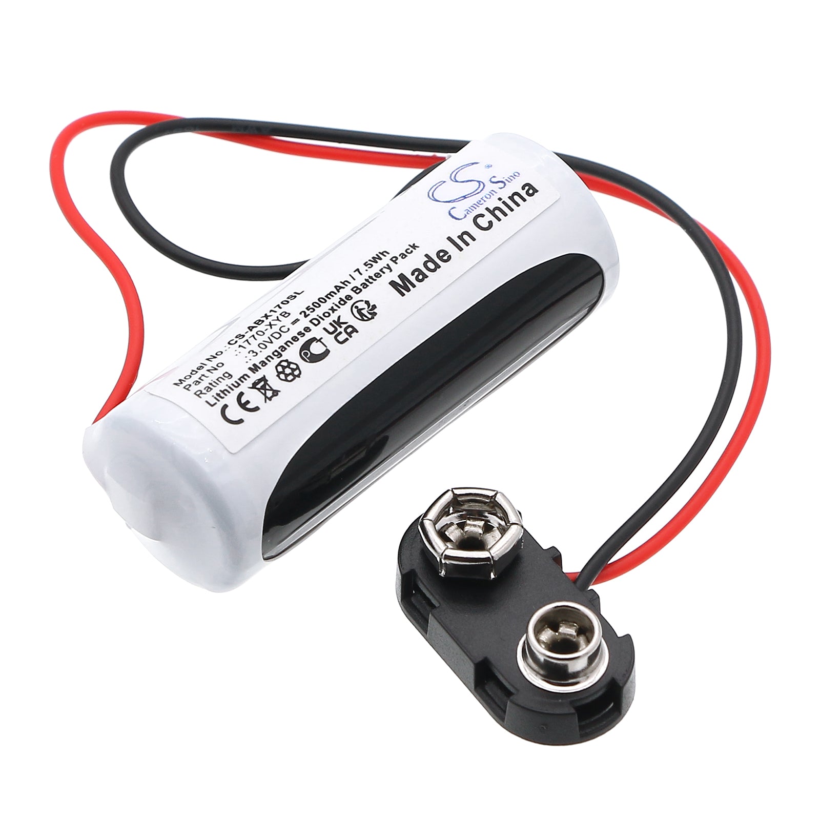 CS-ABX170SL Replacement Battery – Compatible with 1785-L40B/L, 1785-L60B/L, PLC-5/11, PLC-5/20, PLC-5/30, PLC-5/40, PLC-5/60