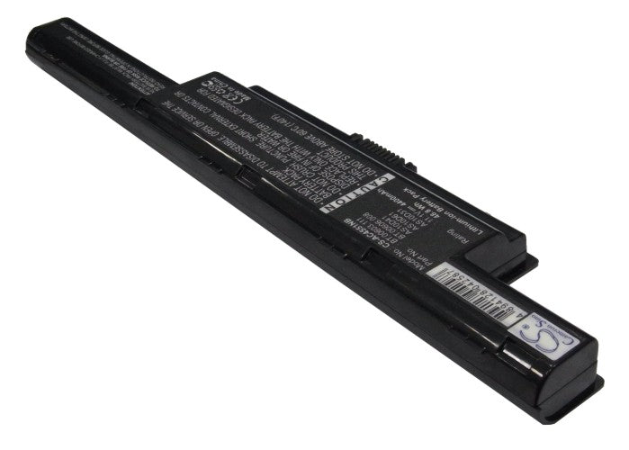 11.1V 4400mAh/48.84Wh Li-ion Notebook/Laptop Battery for Packard Bell