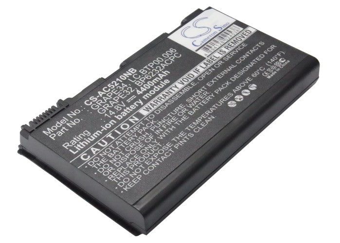 14.8V 4400mAh Li-ion Notebook/Laptop Battery for Acer