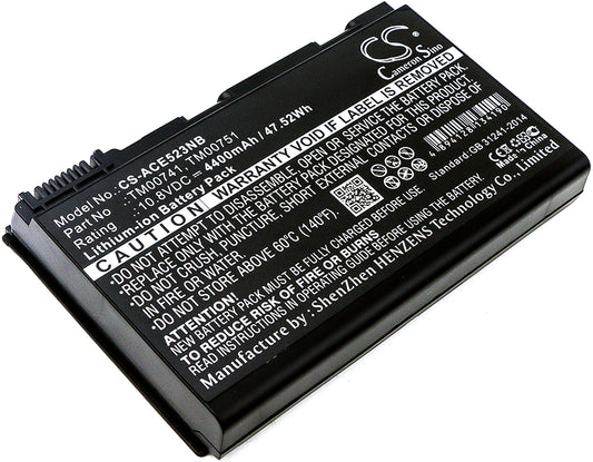 10.8V 4400mAh/47.52Wh Li-ion Notebook/Laptop Battery for Acer