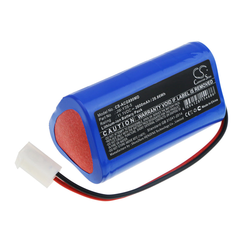 CS-ACG890MD Replacement Battery – Compatible with ECG-8901, ECG-8903, ECG-8903A
